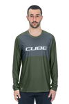 CUBE VERTEX ROUND NECK JERSEY TM L/S